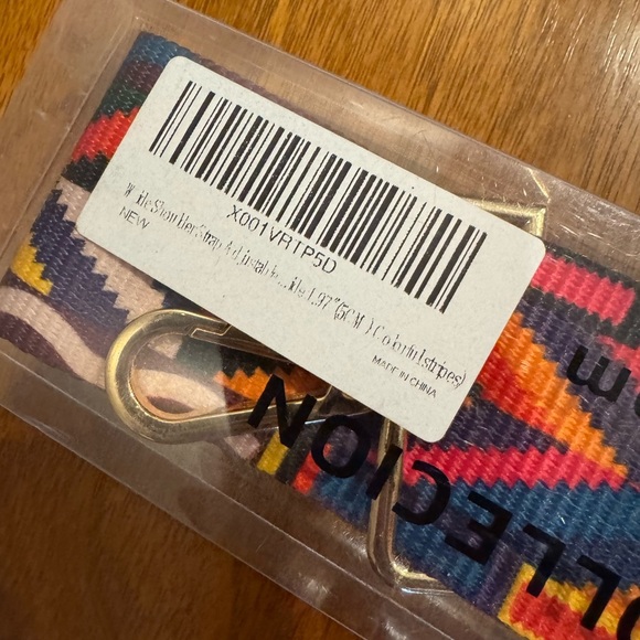 Zooeas New in box strap Vibrant Red and Pink Crossbody Strap - Picture 2 of 6